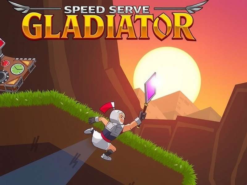 Intense Gladiator Tennis Action Speed Serve Gladiator Gameplay